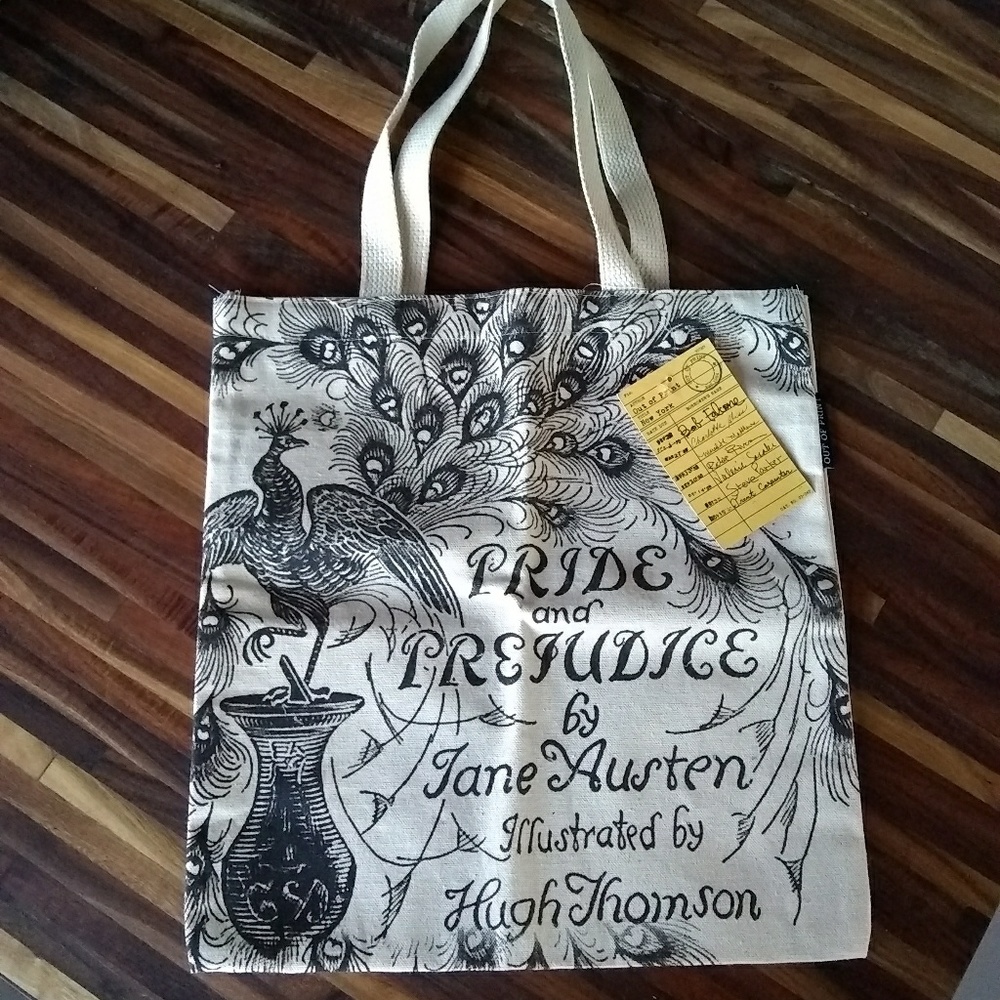 Out of Print Pride and Prejudice Tote